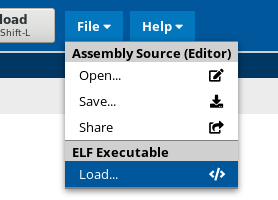 File Load ELF executable